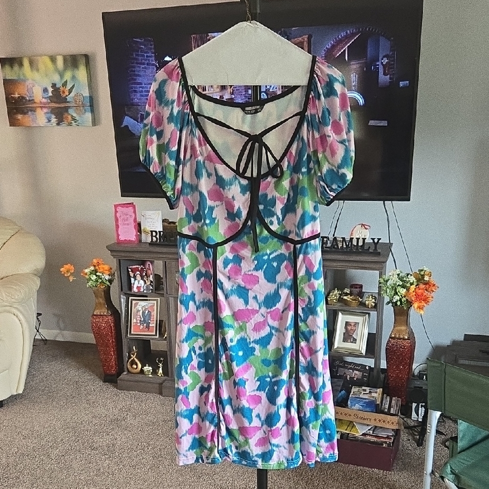SHEIN Colorful Women's Dress 🌺